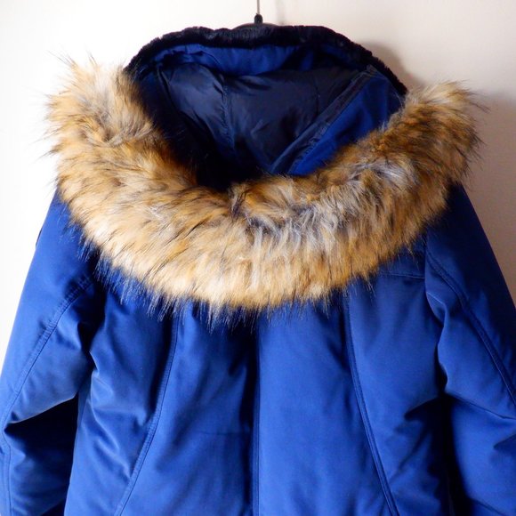Women's ARTIC EXPEDITION Blue Winter Coat Size Medium - Picture 11 of 16